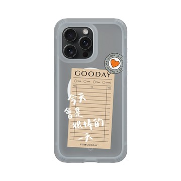 iPhone 15 Pro Max AirX 流變灰 - 好日曆 GOODAY (星期安有限公司) - 好日子筆記(白字款)