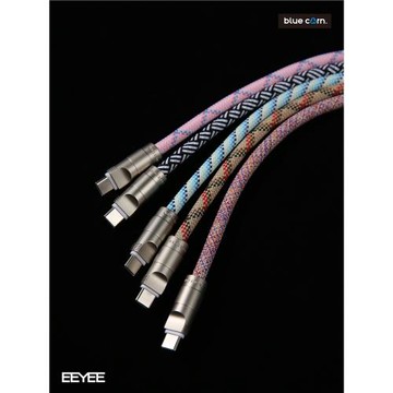 Bluecorn 伊亞伊 原創便捷充電線適用于iPhone15 16手機鑰匙掛繩