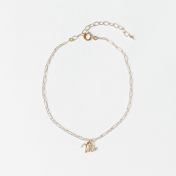 名字縮寫鏈條腳鍊