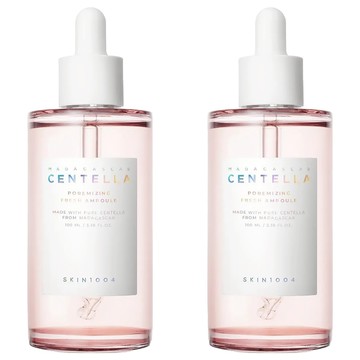 韓國Skin1004 馬達加斯加積雪草海鹽毛孔緊緻安瓶  100ml  2瓶