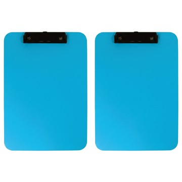 ABEL 力大牌 A4超耐摔板夾  藍色  2個