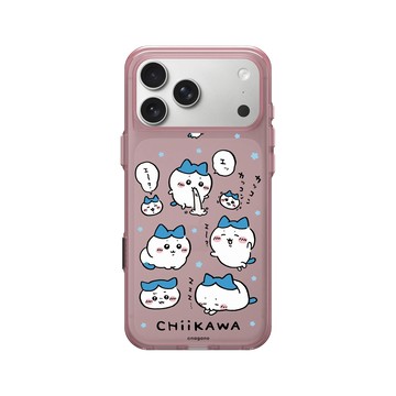 iPhone 17 Pro Max Clear (相機按鈕) 晶醺玫 - 吉伊卡哇Chiikawa - 小八貓跑來跑去