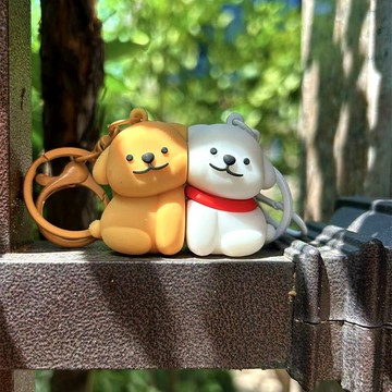 【台灣出貨】新款線條狗鑰匙圈 情侶磁鐵吊飾 線條小狗磁吸吊飾 情侶鑰匙圈 線條狗 小狗磁鐵吊飾 狗狗磁鐵鑰匙圈 小狗吊飾