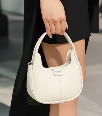 Tosca | Shiroi Bag - 卡套 斜孭包 手袋 手提袋 側背包-白