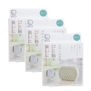 日本COGIT 日本製BIO長效垃圾桶專用防霉除臭貼 3入組