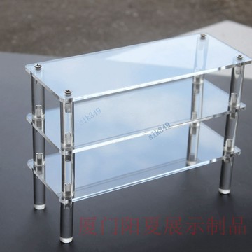 【五金優選】亞克力透明分層展示架 多層手辦公仔陳列架玩具 汽車飾品收納分隔架