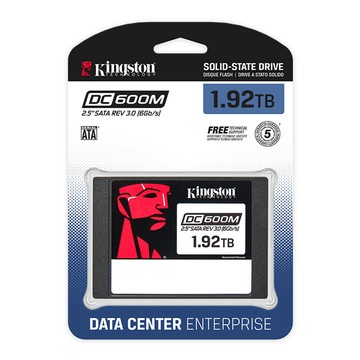 Kingston 1920G DC600M 2.5 SATA 3.0 SSD 企業級固態硬碟 (SEDC600M/1920G)
