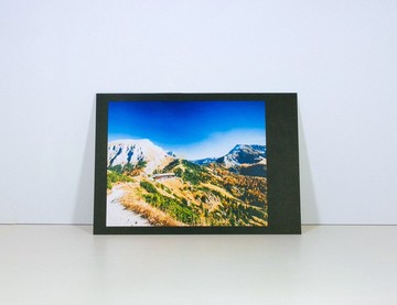 攝影明信片 | 遠眺耶拿山纜車站-貝希特斯加登國家公園-貝希特斯加登郡的秋天-巴伐利亞-德國