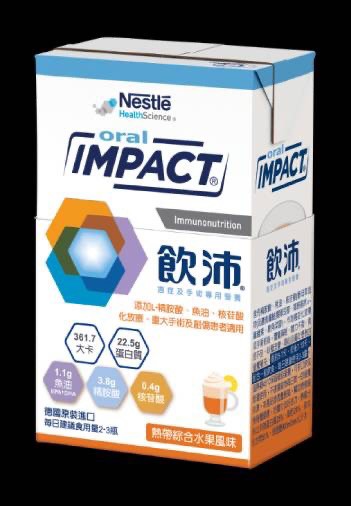 雀巢  IMPACT Oral Tropical 飲沛綜合水果 237ml*3瓶/盒，共5盒