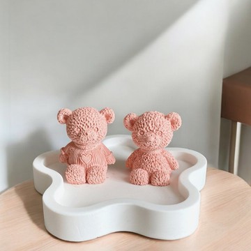 客製化禮物 小熊 + 字母 + 擴香座