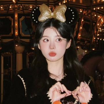 萬聖節發飾黑金色蝴蝶結米妮米老鼠耳朵發箍迪士尼樂園拍照頭飾【淘夢屋】