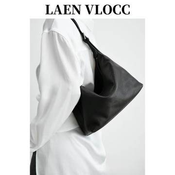LAEN VLOCC植鞣皮hobo腋下包女2025新款休閑通勤餃子包單肩斜挎包