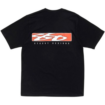 STUSSY 1905184 S BOX TEE 短T (黑色)