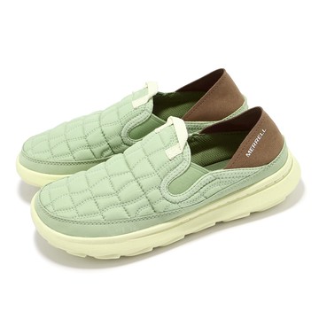 [ACS] Merrell 休閒鞋 HUT Moc 2 女鞋 綠 棕 抗撕裂 懶人鞋 輕量 戶外鞋 ML007234