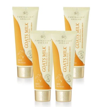 【澳洲 G&M】MKII 金蓋山羊奶養護滋潤霜護手霜(4入組 100g/條)