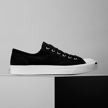 Converse Jack Purcell 男鞋 女鞋 黑色 新製 開口笑 帆布鞋 休閒鞋 164056C
