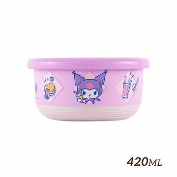 HOUSUXI不鏽鋼雙層隔熱碗420ml-酷洛米