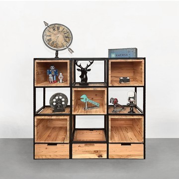 12格收納架 格板置物架 展示架 CU022