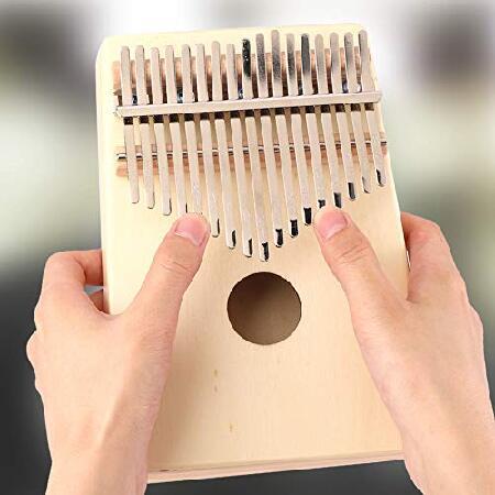 Kalimba Thumb Finger Piano, Pretty Good Timbre Accurate Tone Durable Kalimba 17 Keys Thumb Finger Piano, Portable for Beginner Student