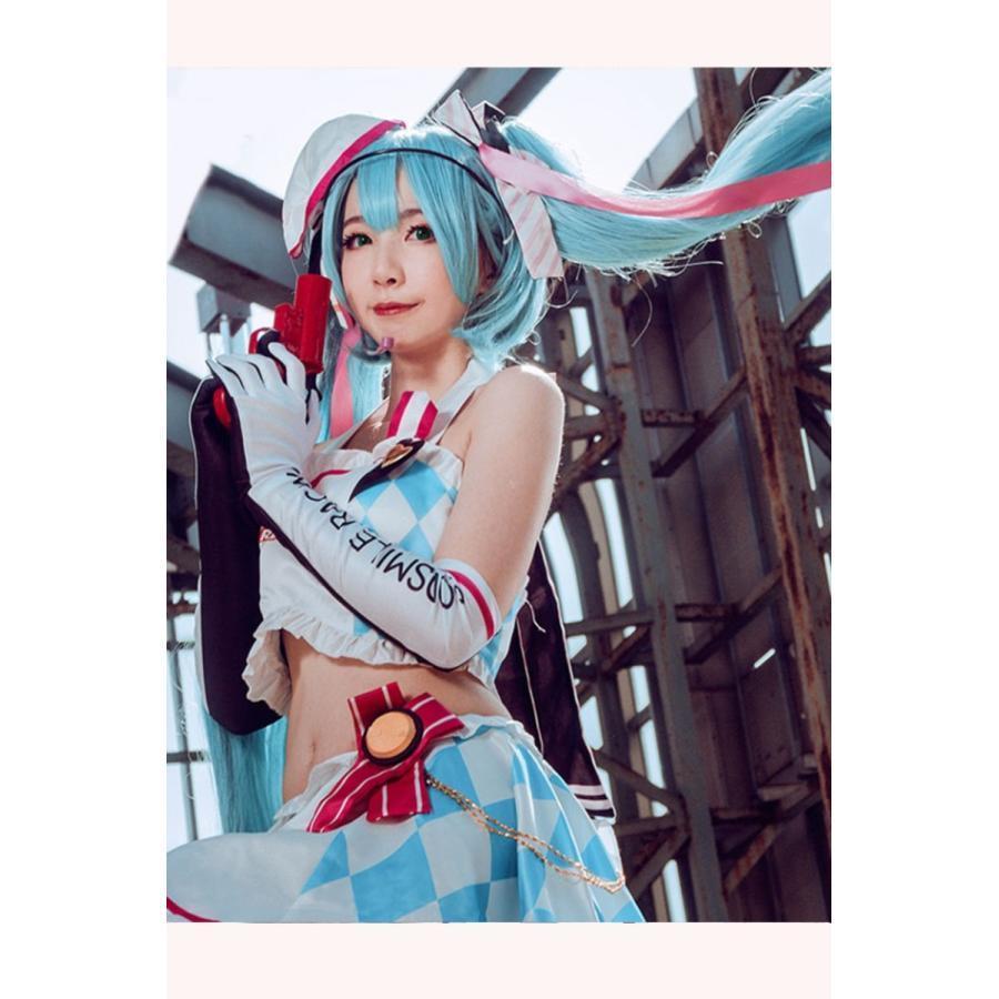 VOCALOID 初音ミク レーシングミク Racing Miku コスプレ衣装 cosplay