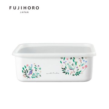 【FUJIHORO 富士琺瑯】安娜艾米利亞琺瑯烘焙保鮮盒深型(LL)-2.67L