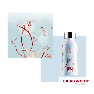 【Bianco di puro 彼安特】BUGATTI 繁華夢追尋保溫瓶350ml