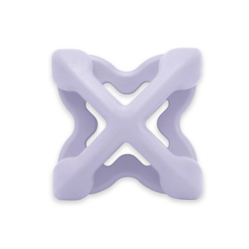 【SofyDOG】PetDreamHouse 幾何藏食彈跳玩具-紓壓柔咬系列-紫星炫 (狗玩具 貓玩具 藏食玩具 拋接玩具)