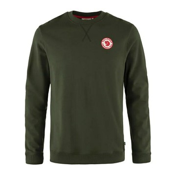 ├登山樂┤瑞典 Fjallraven 1960 Logo Badge長袖上衣 男 # FR87163-662 深森綠
