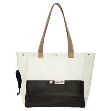 Hidream 寵生幾何 寵物輕量單肩包 適用於5kg內寵物  36 x 16 x 35cm  杏仁吐司  1個