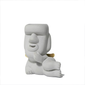 〖T-bone〗摩艾 小天使 擴香石 迷你盆器 情人節禮物 聖誕 交換禮物