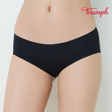 黛安芬-隱形溫感 中腰平口內褲 深黑 M-EL｜E004374 04
