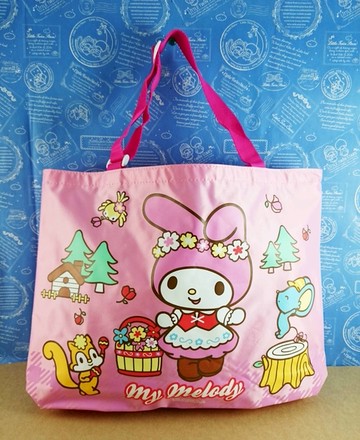 【震撼精品百貨】My Melody 美樂蒂~不織布提袋_森林