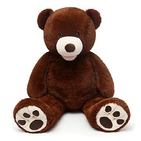 DOLDOA Big Teddy Bear Stuffed Animals with Footprints Plush Toy