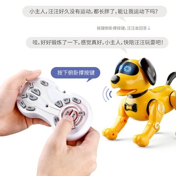 JJRC R19 遙控機器人機器人狗玩具電子寵物可編程機器人 RC 機器人特技小狗