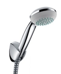 【麗室衛浴】德國 HANSGROHE Focus 三件套 27576000 手拿蓮蓬頭+蛇管125cm +掛鉤 另售 27577000