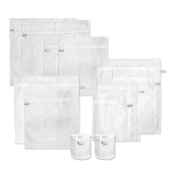 【蝦皮直營】TU良品 台灣製造 無螢光劑 角型 細網 粗網 內衣袋 洗衣袋 洗衣網