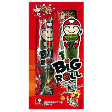 [家速配]小老板 海苔棒棒捲(辣味) 3g x 9