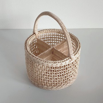 附隔層圓形籃 直徑17.5 高度12