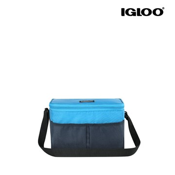 IGLOO 軟式保冷包 66484 【藍】 COLLAPSE & COOL 6 / 城市綠洲 (露營 踏青 保鮮  保冷袋 外送 生鮮購物)