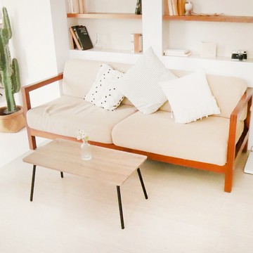 日式茶几桌 客廳桌 矮桌 折疊式茶几桌 漂流木紋 MIT台灣製【82505-8(LNA)】Tasteful特斯屋