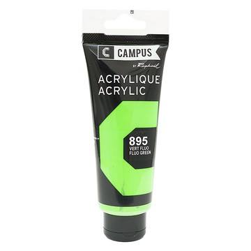 CAMPUS 康普思 壓克力顏料 N131741 895 螢光綠  100ml  1色