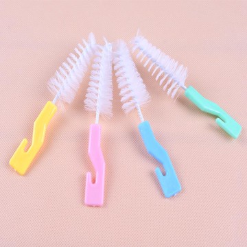 嬰兒奶瓶刷子兒童寶寶清潔奶嘴刷小號刷奶瓶的洗瓶子刷子加長瓶刷