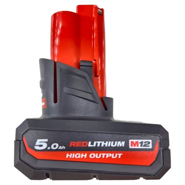 Milwaukee 美沃奇 台灣公司貨 12V高輸出5.0Ah鋰電池 M12 HB5 0.42kg  1個