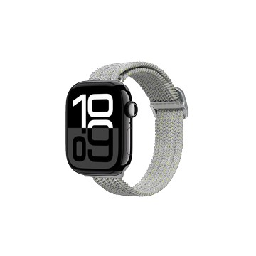 Apple Watch Series 10 (42mm) Apple Watch 專用編織錶帶 石灰色