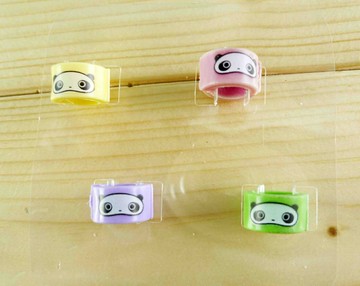 【震撼精品百貨】たれぱんだ 趴趴熊 趴趴熊髮夾-4入 震撼日式精品百貨