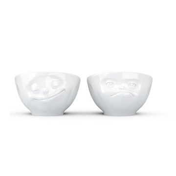 德國FIFTYEIGHT│Tassen笑臉蛋杯．二入組．開心+癟嘴