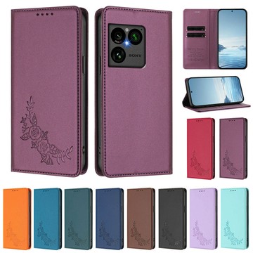 牡丹花 強磁吸皮套 側掀蓋皮套 Xperia 1VIII 1 5 10 VII VI V IV III 皮套插卡手機殼