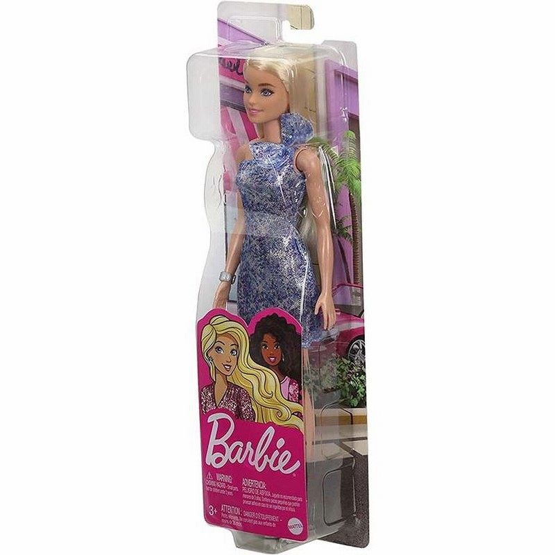 バービー ブルーミニドレス ドール (Barbie Blonde Hair Blue Eyes 