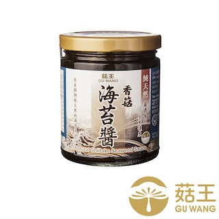 菇王 【食品】香菇海苔醬240g