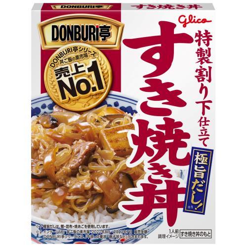 江崎グリコ　ＤＯＮＢＵＲＩ亭　すき焼き丼　170g×10個セット